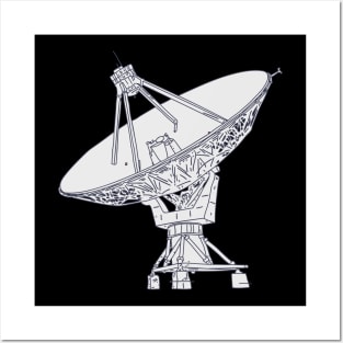 Very Large Array - Radio Telescope - Space Contact Posters and Art